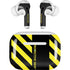 Black and Yellow Stripes AirPods Skins